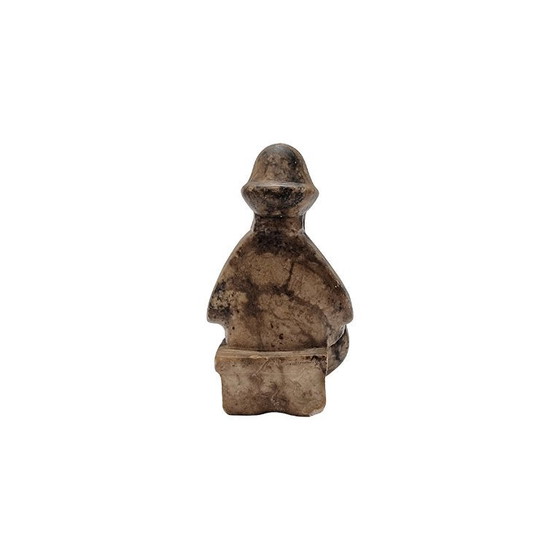Image 1 of Russisch stenen beeldje man met balalaika