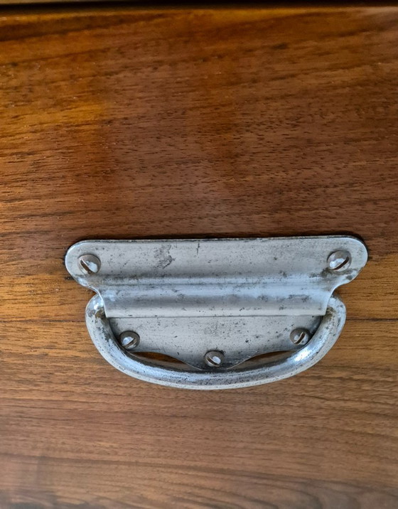Baule Art Déco Emiliano 1934 – Italian Manufacturing, Cassettiere, Iron (photo 20 of 23)