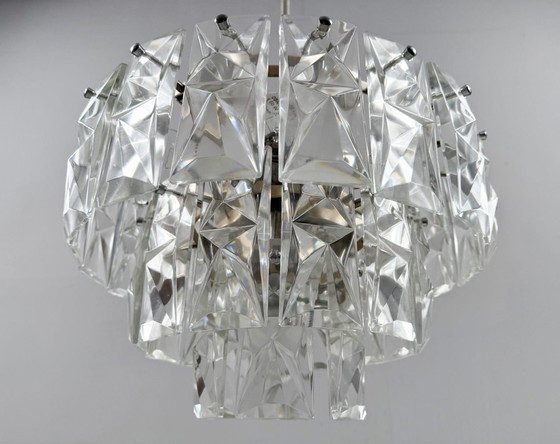 Image 1 of Mid Century Lustre/plafonnier de Kinkeldey, Allemagne, années 1970