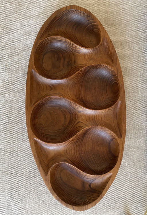 Teak Bowl Scandinavian Design