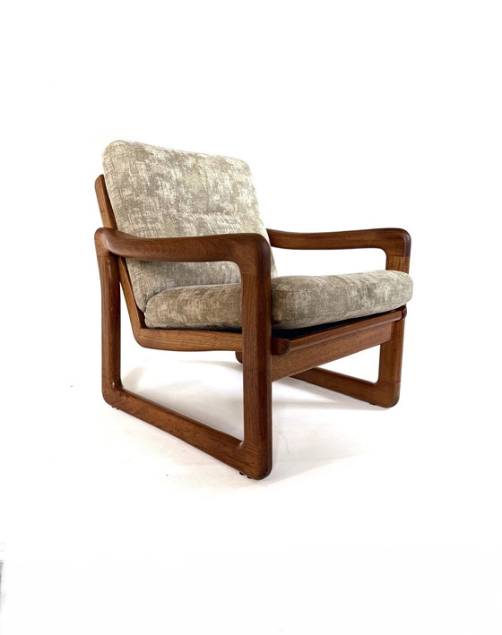 Image 1 of Poltrona vintage + divano a 3 posti, Holstebro Møbelfabrik '80