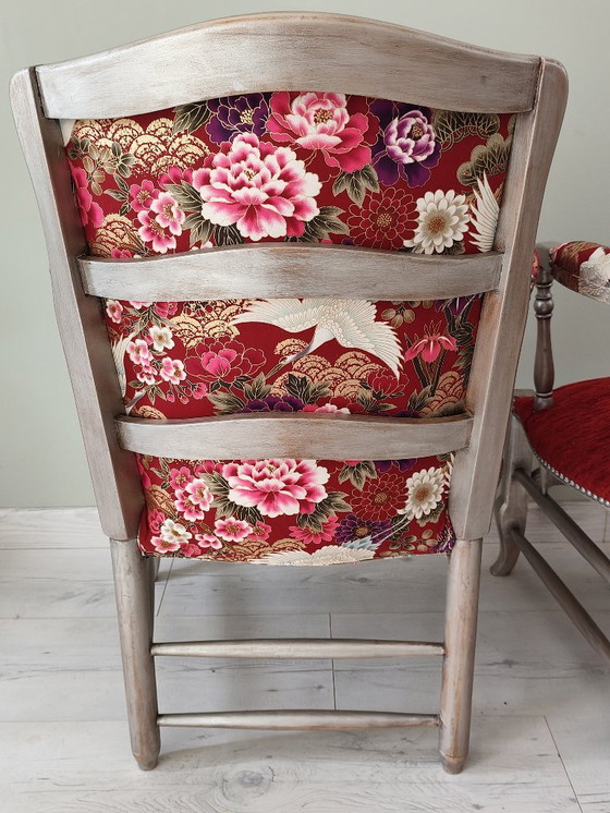 Image 1 of Paar Louis XV Cabriolet-Sessel