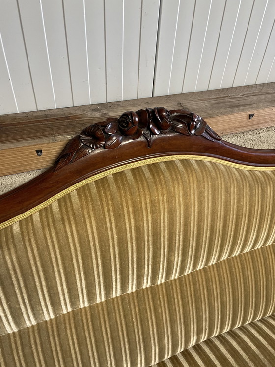 Image 1 of Conjunto de sofás Luis XV antiguos con 2 sillones