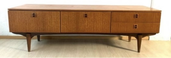 Image 1 of Enfilade scandinave vintage en teck 