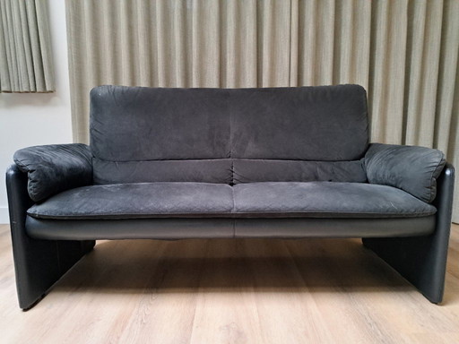 Divano Leolux Catalpa 2,5 posti nero