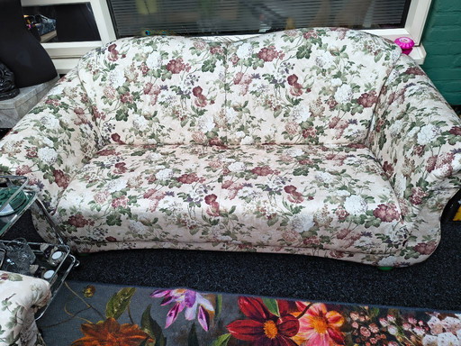 3 zits, 2 zitsbank en fauteuil (nieuw)