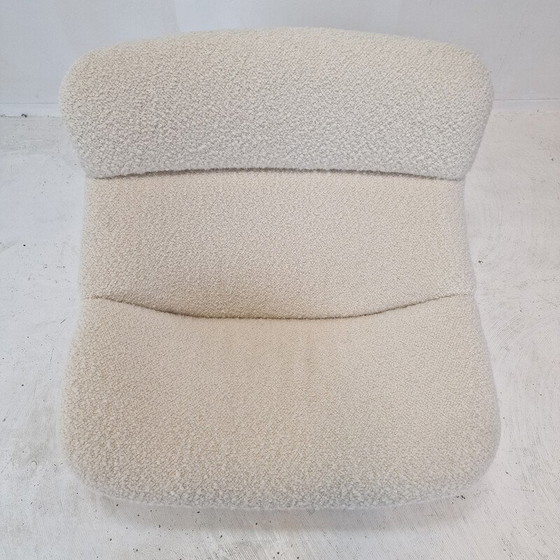 Image 1 of Vintage solid wooden armchair F518 by Geoffrey Harcourt for Artifort, 1970