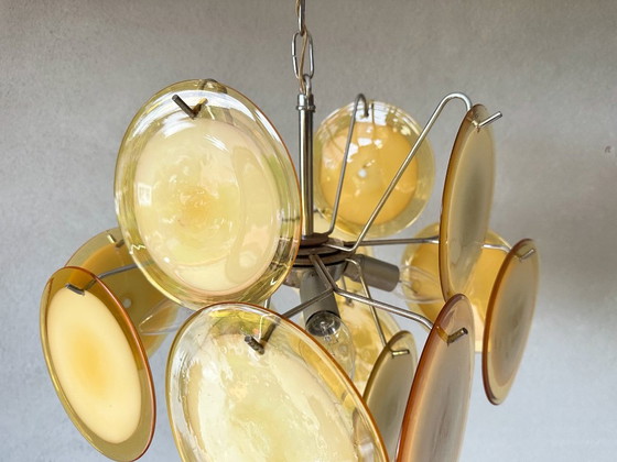 Lampadario Vintage Vistosi – Illuminazione, Metallo, Cromo (photo 13 of 13)