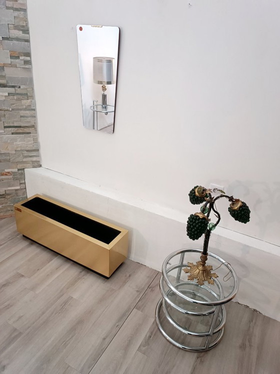 Image 1 of Brass planter by Hobby Flowers Barcelona, ​​1990s