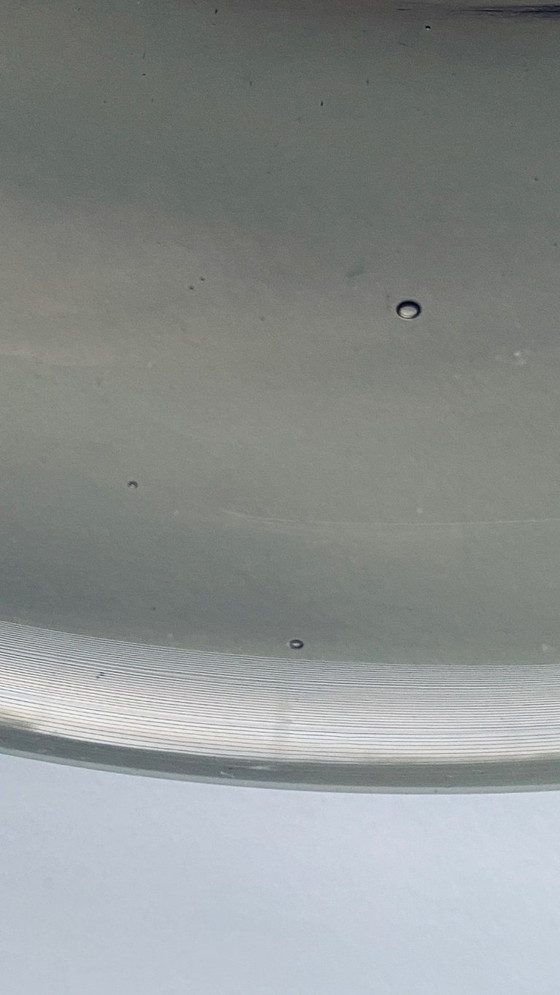 Image 1 of Pressed glass bowl (Art Deco style)