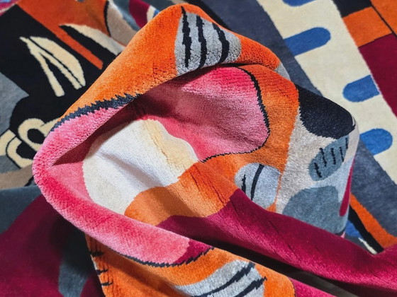Tapiz MENACE de Le Corbusier, 1938 – Lana de seda anudada a mano sobre algodón – 200x300cm – Alfombras, Wool (photo 11 of 11)