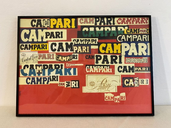 Bruno Munari per Campari Stampa d'arte grafica, 1985 – Stampe artistiche, Paper (photo 2 of 15)