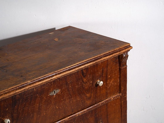 Large antique chest of drawers (c.1920) #25 (photo 11 of 40)