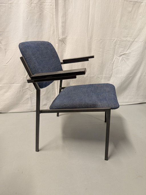 Lot de 2 chaises Gijs van der Sluis, Model 57, 60s Dutch Design