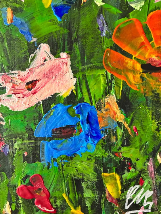 Field of Flowers – Paintings & Drawings, Canvas (photo 8 of 12)