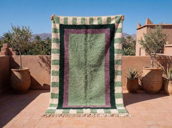 Magnifico tappeto verde in lana 160/260cm – Tappeti (photo 7 of 7)