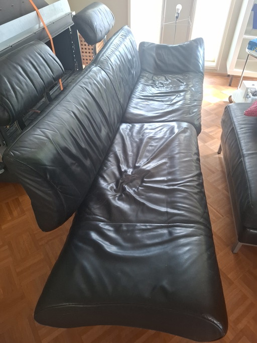 De Sede leather bench