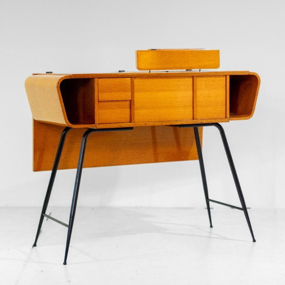 Image 1 of 1x 1960s Singer Console Table