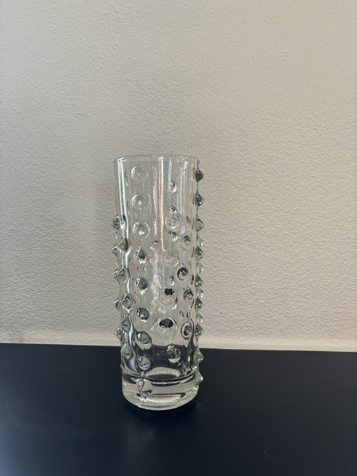 1970’S Sklo Union Glass Vase By Pavel Panek 