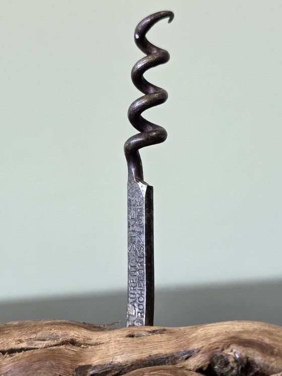 Image 1 of Esclusivo cavatappi in legno SIRET – accessorio vintage per il vino