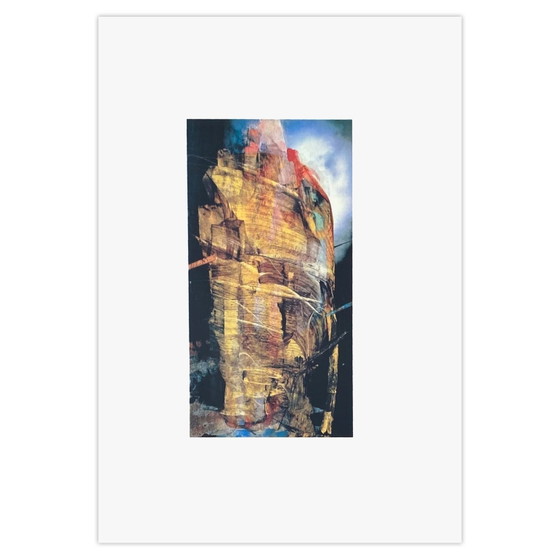 José Maria Sanchez Screenprint Composition V 1995 – Lithographs & prints, Paper (photo 4 of 5)