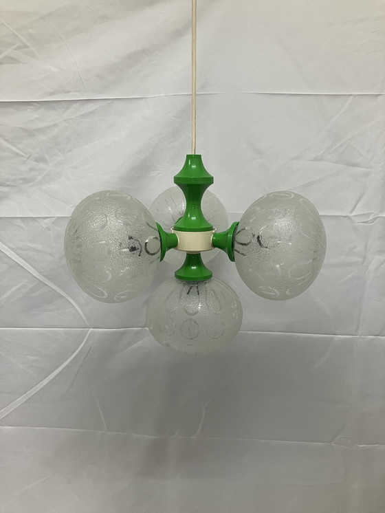 Image 1 of Vintage pendant lamp by Richard Essig Germany 1970s