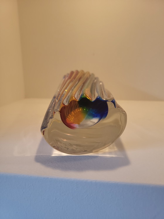 Image 1 of Jarrón Kosta Boda - Göran Wärff - Movimiento de cristal