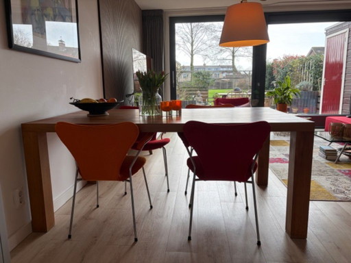 Design eetkamertafel More - model Stato - uitgevoerd in massief kersen