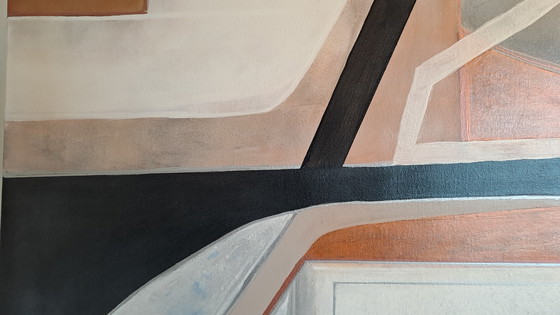 Image 1 of Abstraktes Gemälde, groß, 150 cm x 100 cm.