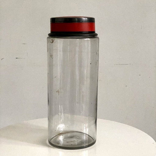 Frasco de farmacia antiguo