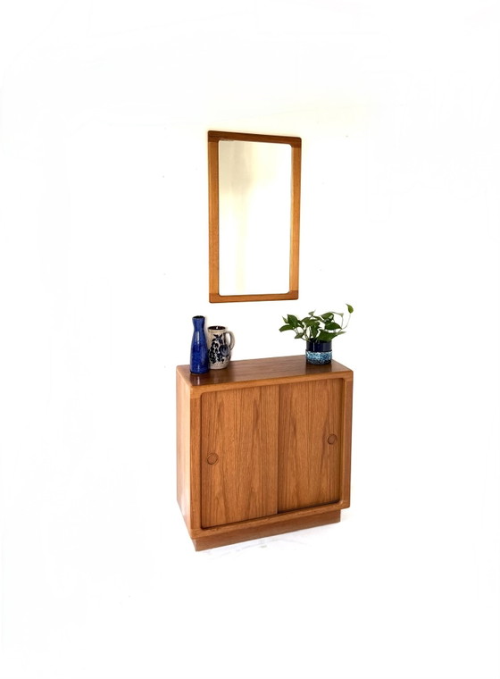 Specchio vintage in teak, CFC Silkeborg ‘70 – Vetro, Legno (photo 3 of 11)