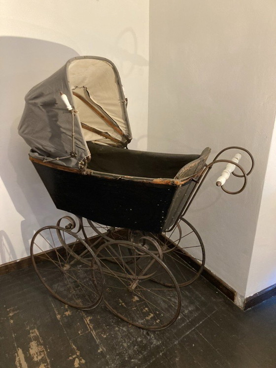 Image 1 of Very original antique pram