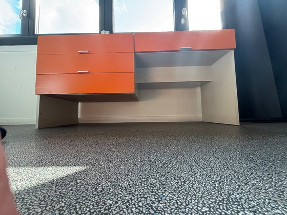 Image 1 of Tocador Naranja, años 70