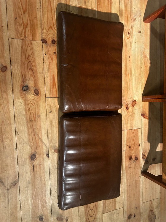 Mid-Century Two-seater in Leather Aksel Dahl – KP Møbler, 2 seaters, Wood (photo 24 of 27)