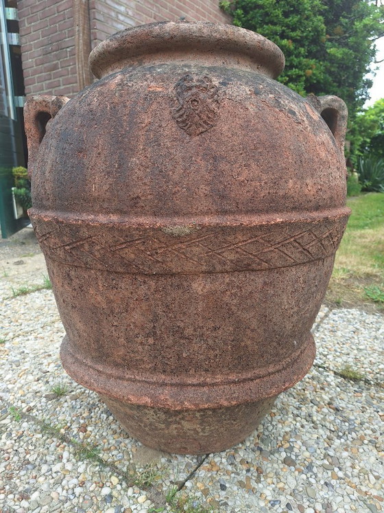 Image 1 of cruche toscane en terre cuite
