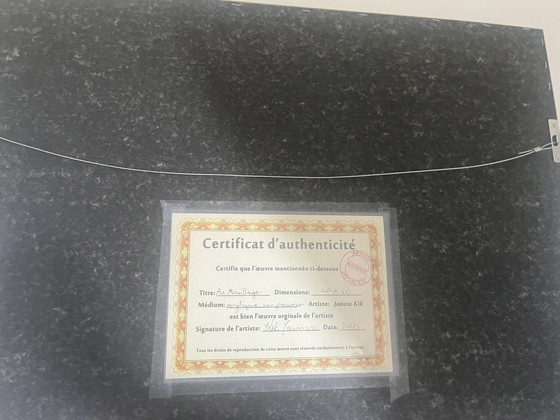 Image 1 of Gemälde von Janusz Kik - Au Mouillage