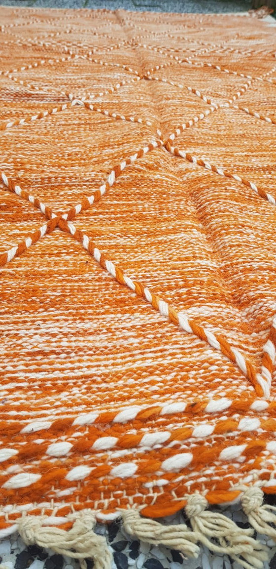 Image 1 of Handgeknoopt Berber tapijt wol 346x212cm