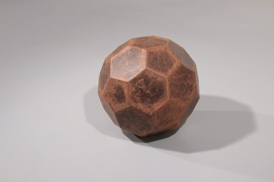 Image 1 of Rare Italian Molecular Metal Side Table – Sculptural Mid-Century Design 1960 