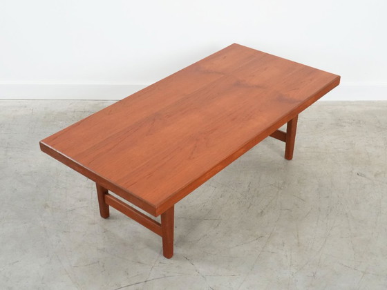 Image 1 of Teakhouten salontafel, Deens design, jaren 70, productie: Denemarken