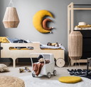 Rafa Kids - R Toddler Bed - Natural - designer bed