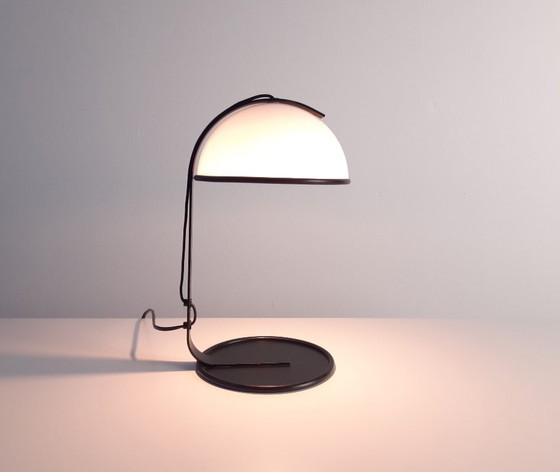 Image 1 of Space Age mushroom table lamp, vintage mushroom lamp, pop art Dijkstra table lamp