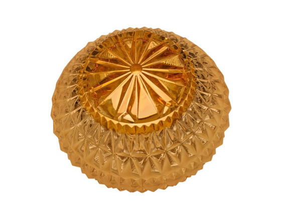 Image 1 of Herda Holland - plafonniere - geometrisch - persglas - 60's