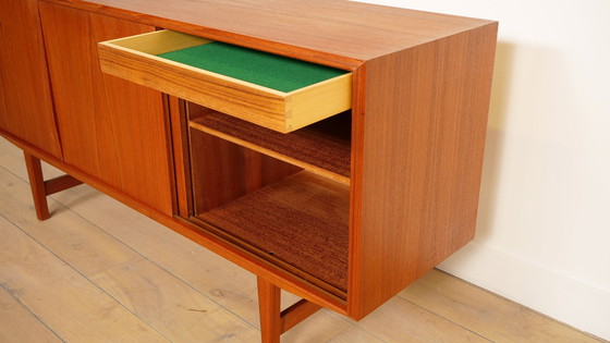 Image 1 of Vintage Sideboard | Sliding Doors | Scandinavian Design | 165 cm