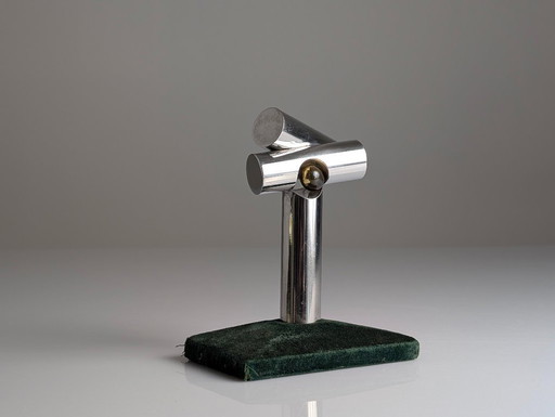 Frechilla Abstract aluminium bronzen sculptuur, gesigneerd, genummerd 123/500, jaren 70