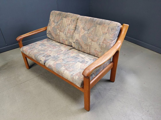 Image 1 of Scandinavische bankset uit het midden van de vorige eeuw, jaren 70