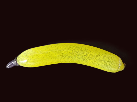 Image 1 of Kosta Boda - "Frutteria" Banana By Gunnel Sahlin