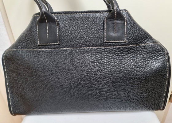 Image 1 of TOD'S Girelli handbag black full-grain leather good condition