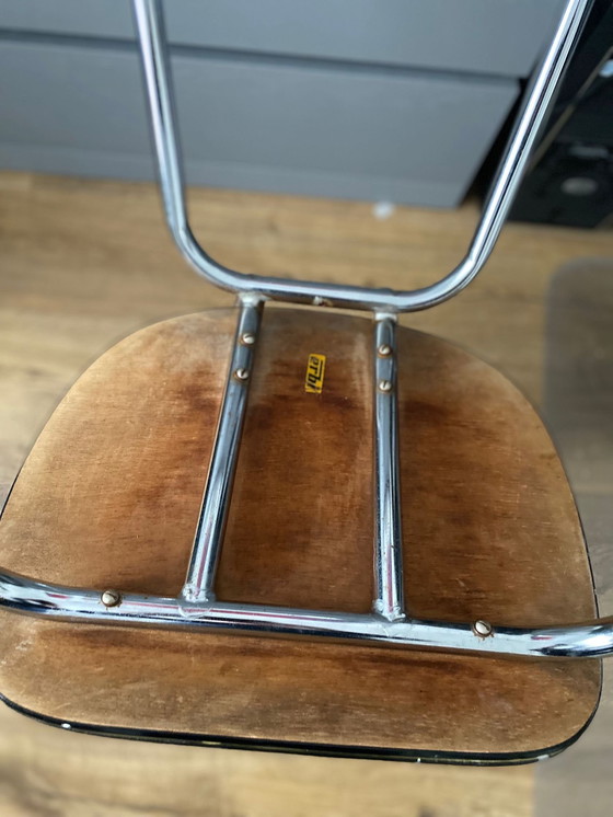 Image 1 of Vintage jaren 50 formica eet tafel in mint conditie