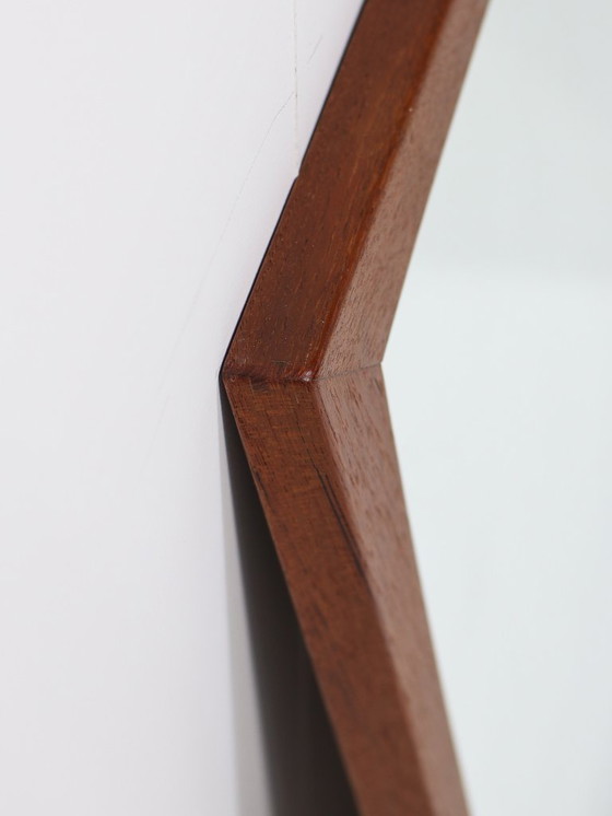Image 1 of Spiegel Aksel Kjersgaard Kai Kristiansen teak vierkant