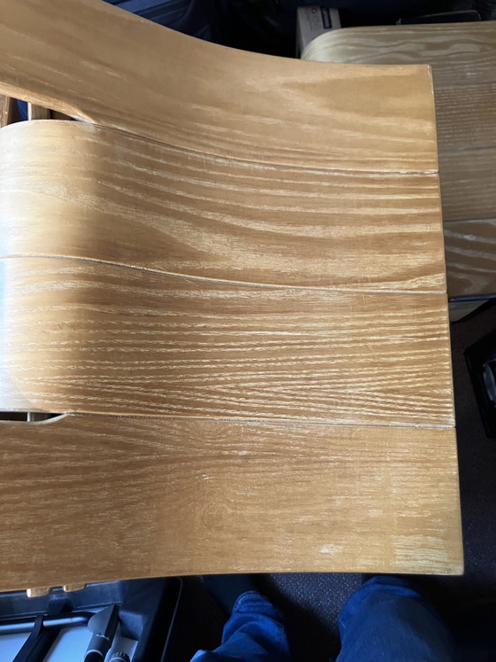Ensemble original des années soixante-dix : 4 Stripstoelen du designer Gijs Bakker ! – Castelijn (photo 7 of 13)